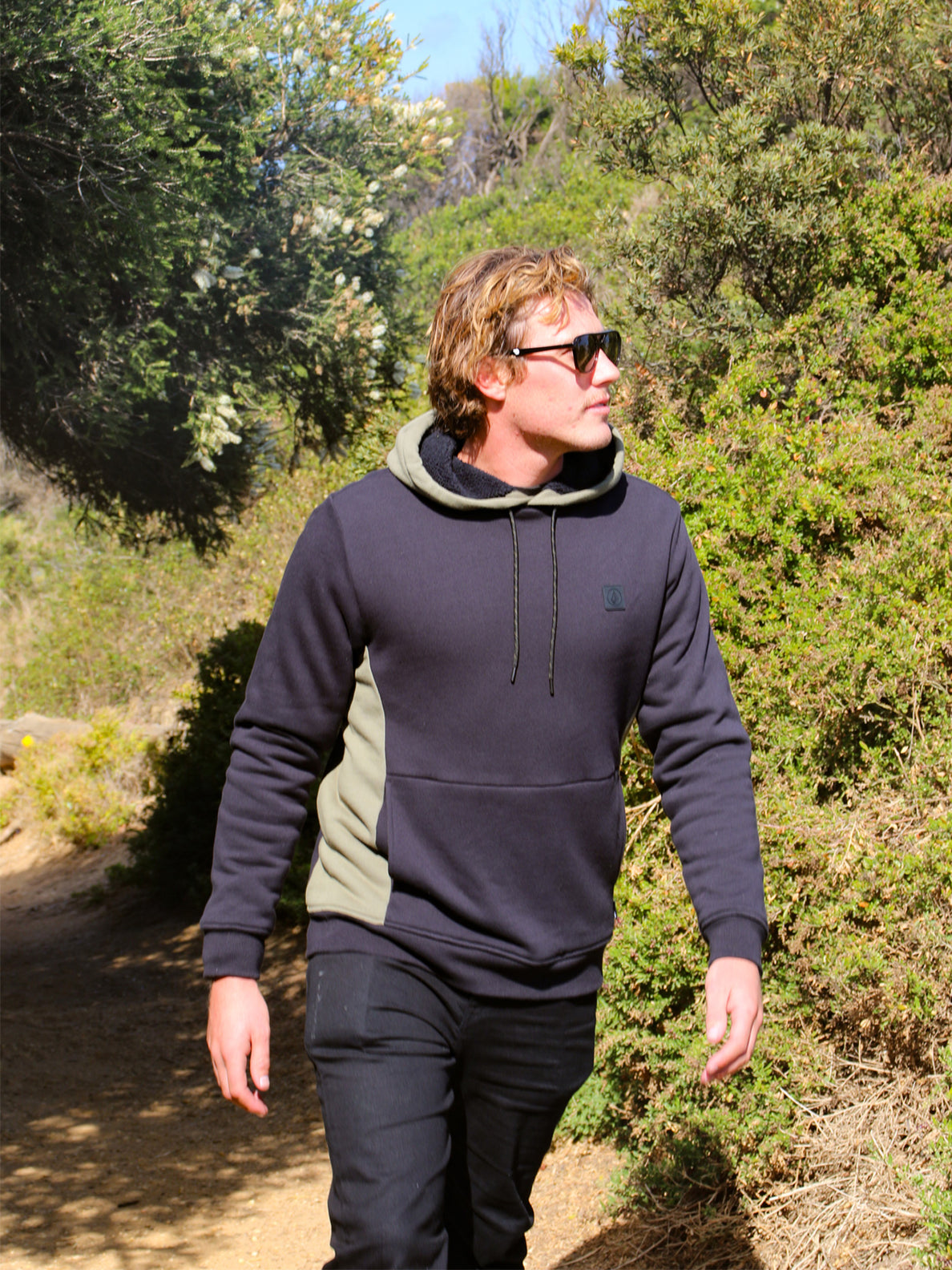 Single Stone Lined Pullover - Dark Slate