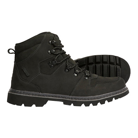 Hudson Mens Leather Waterproof Snow Boot
