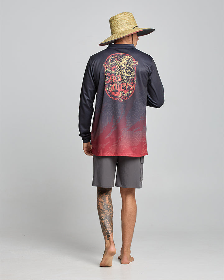 Kraken Tins Upf 50+ Fishing Jersey