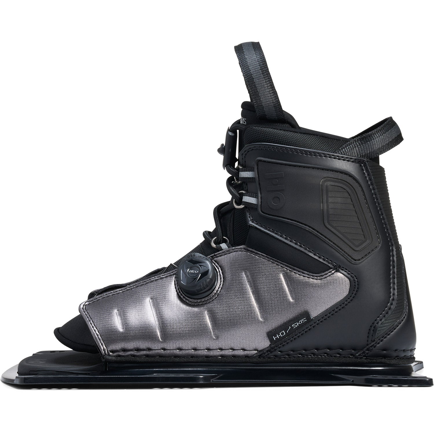 Stance Atop Slalom Ski Boot