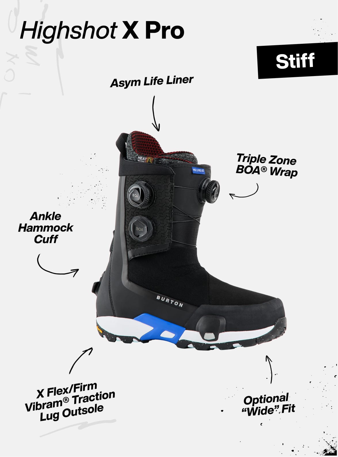 Men's Highshot X Pro Step On Snowboard Boots