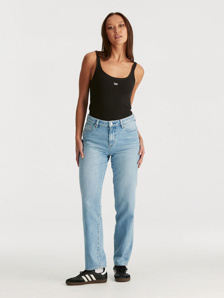 Mid Slim Straight Jean