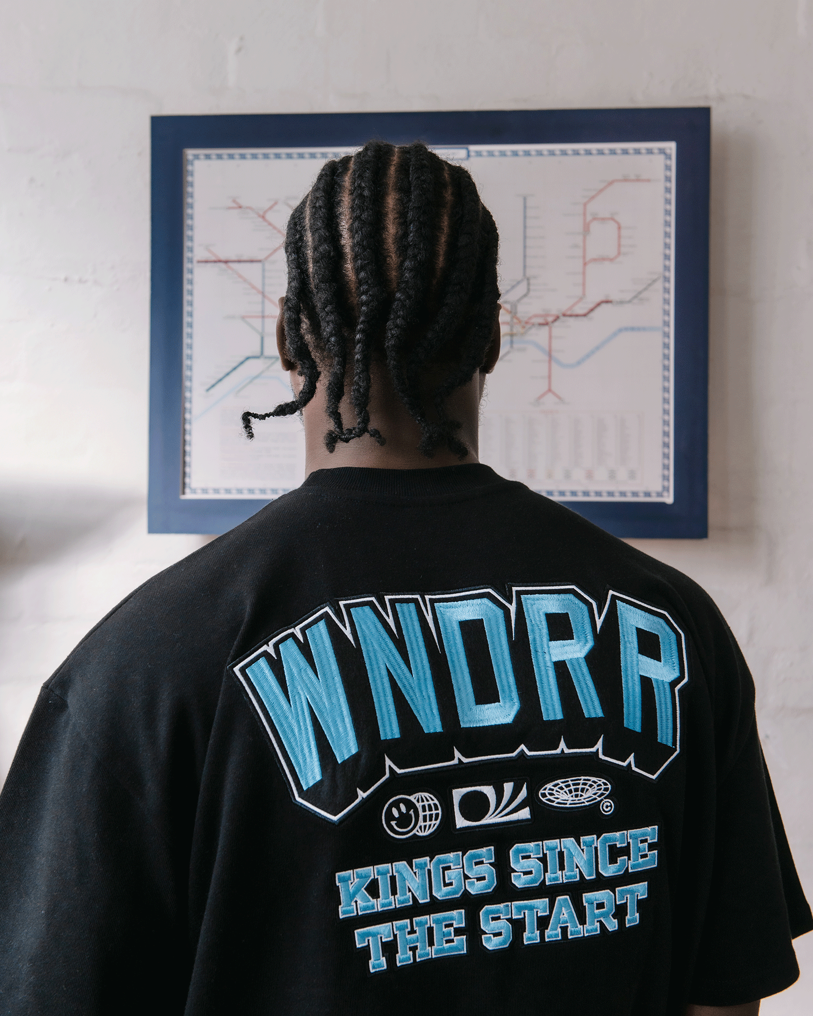 ALL ROUNDER HEAVY WEIGHT TEE - BLACK