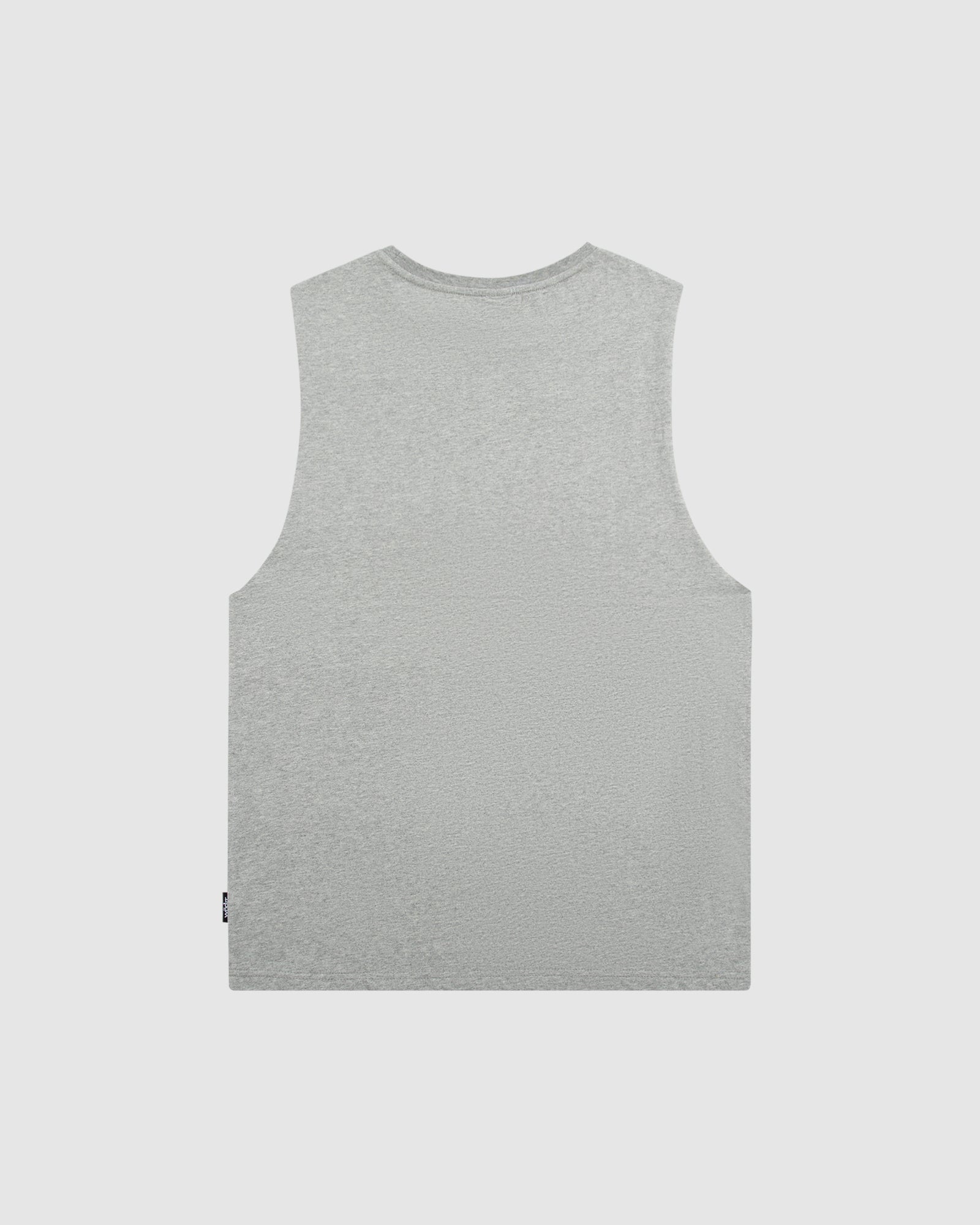 ACCENT MUSCLE TOP - GREY MARLE