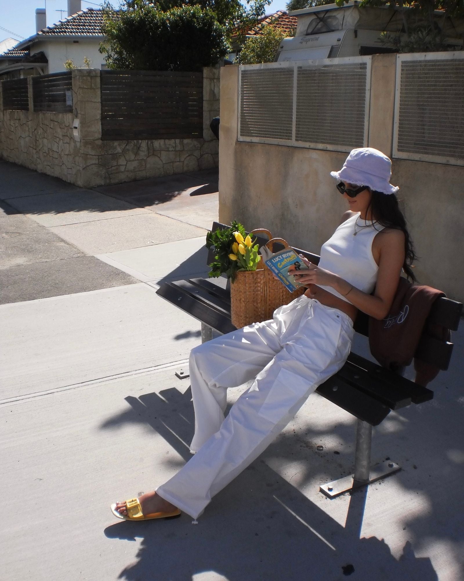 Milly Low Rise Baggy Fit Cargo Pant