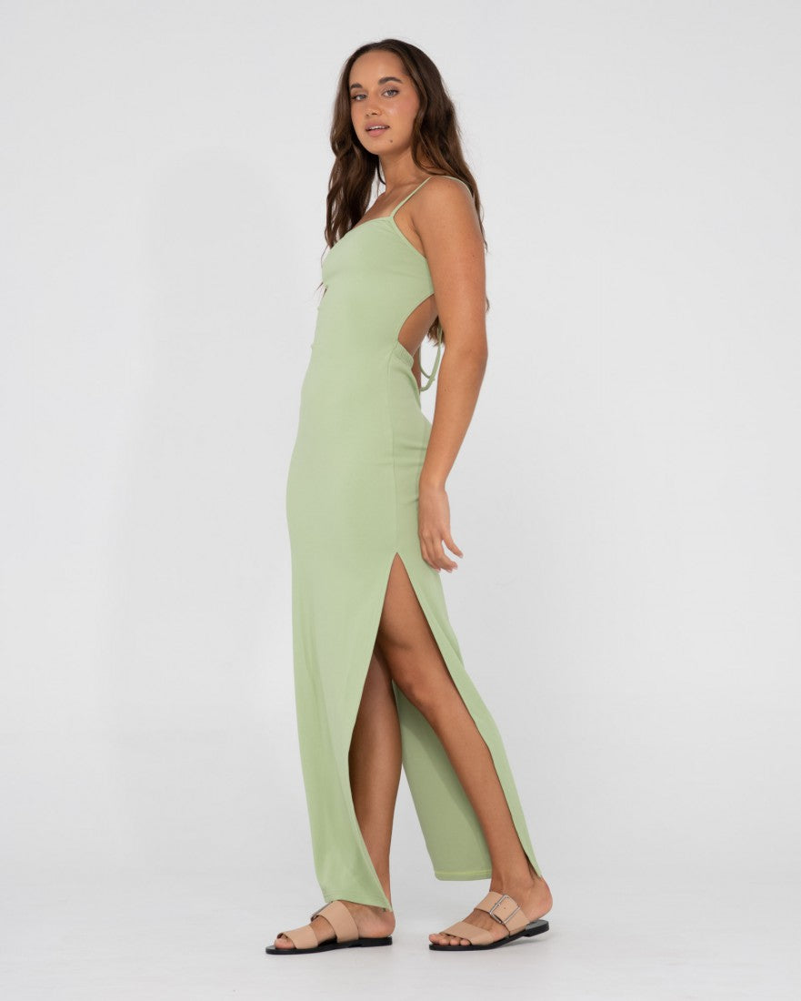 Vicky Side Split Slip Maxi Dress