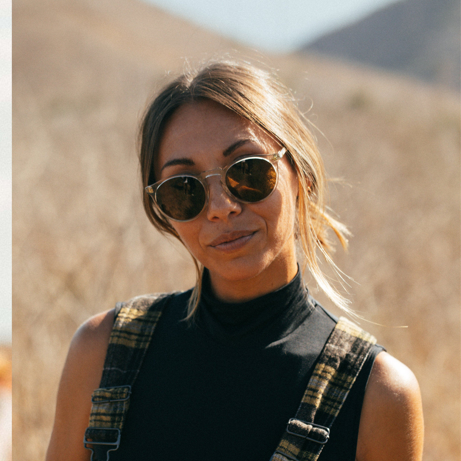 OMAR - Eco Matte Dark Tort / Brown