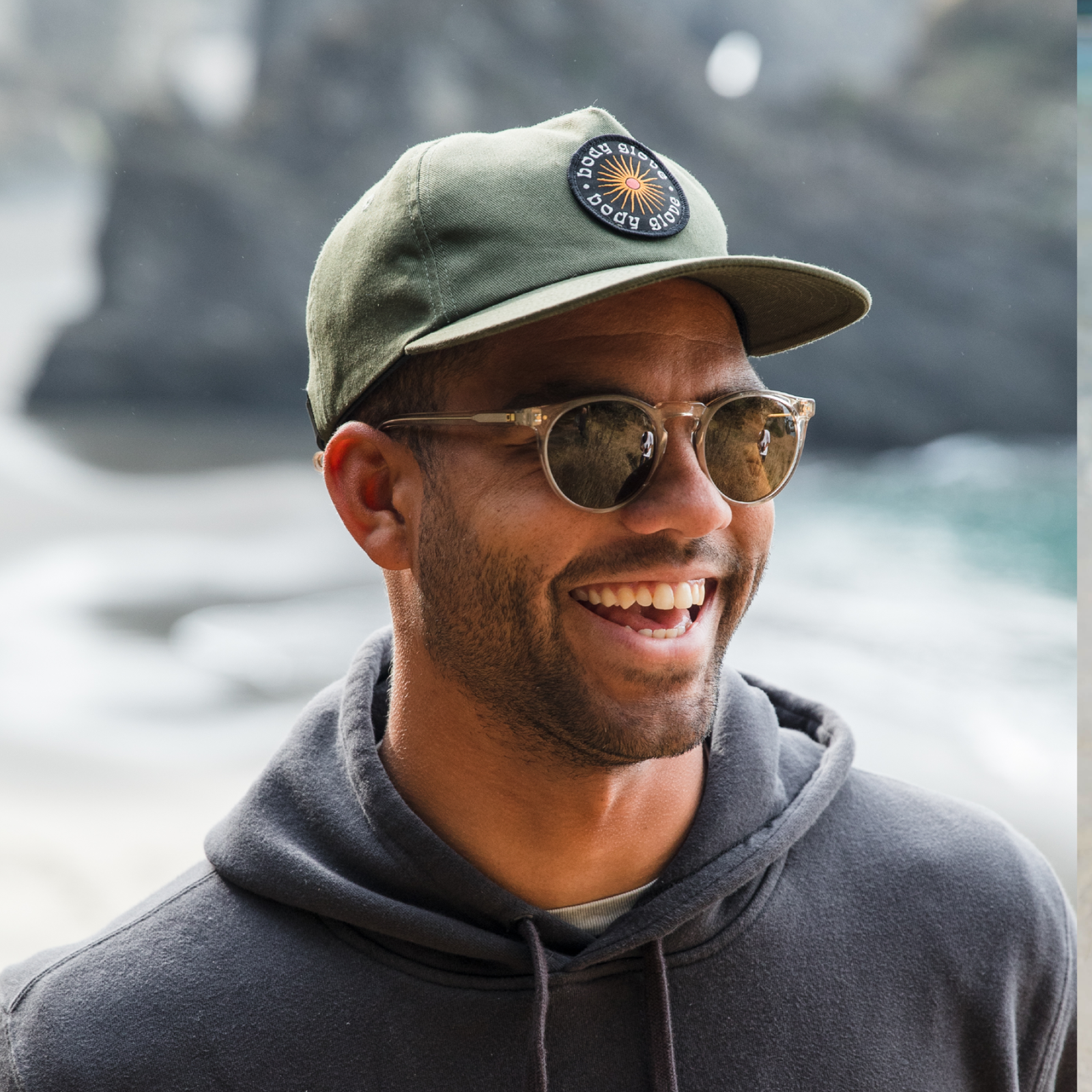 OMAR - Eco Matte Black / Grey