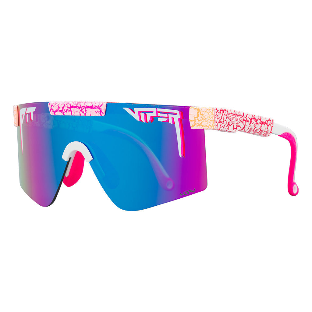 The Aftershock Original 2.0 Sunglasses - Wide HDPV Polarized Blue Purple