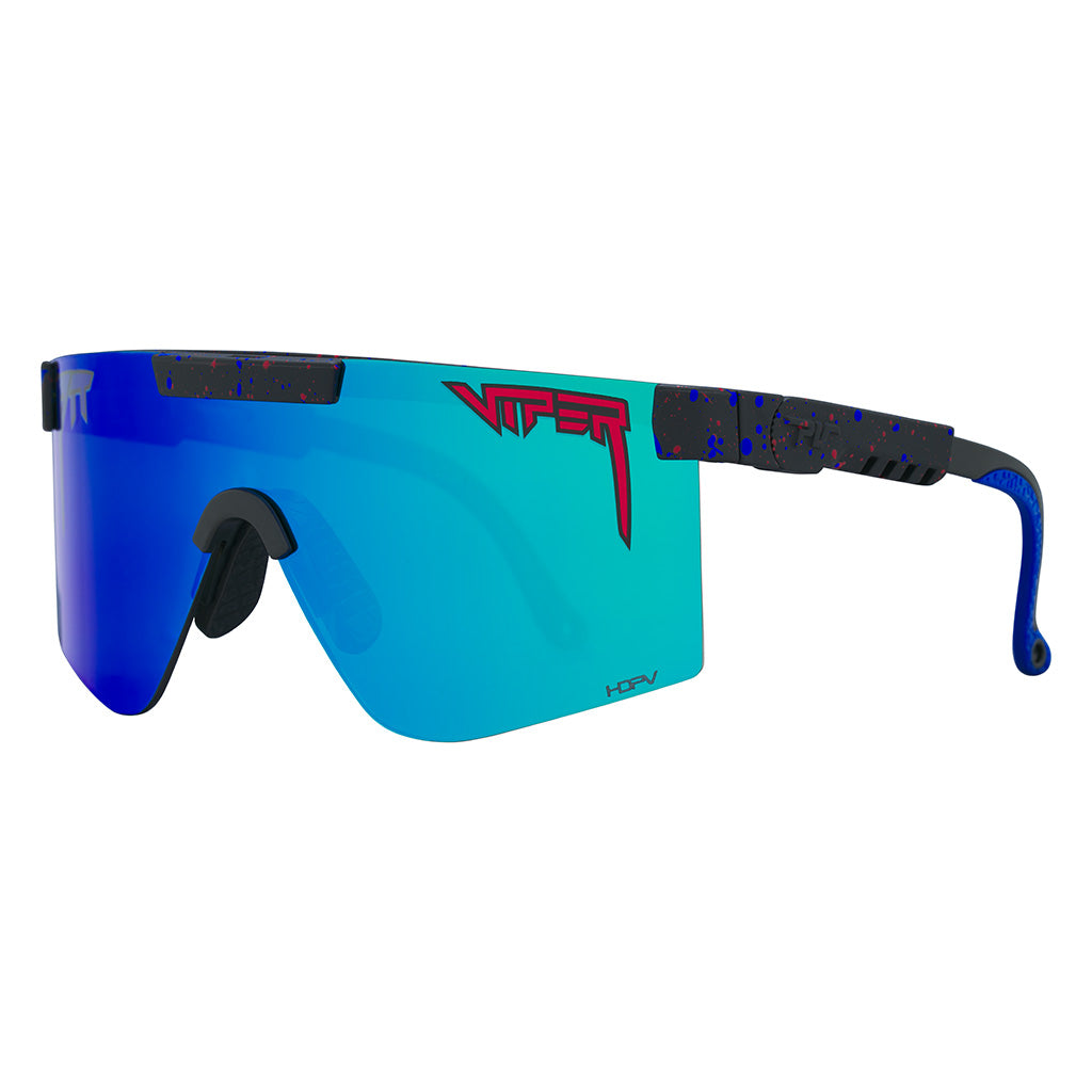 The Peacekeeper Original 2.0 Sunglasses - Wide HDPV Polarized Blue