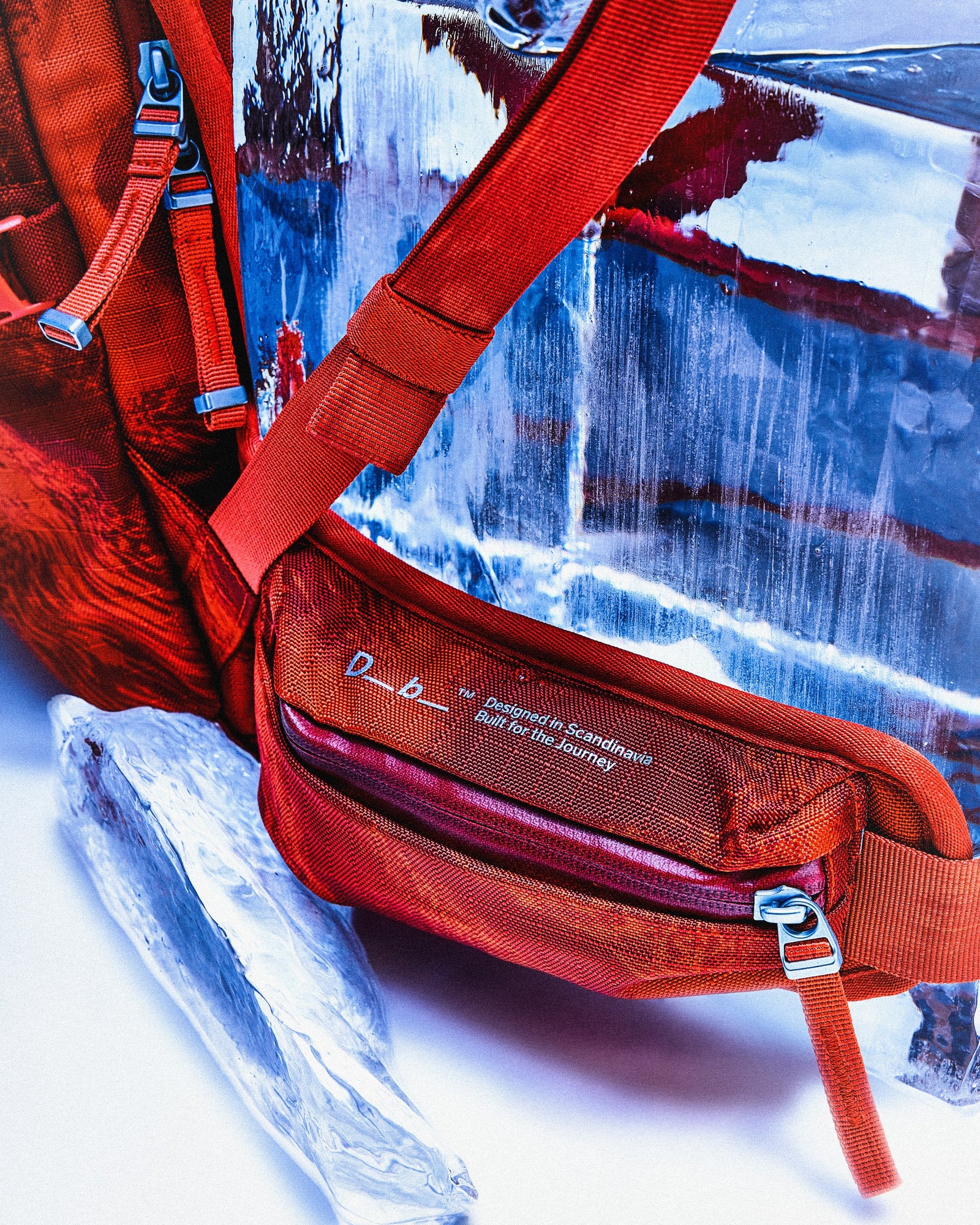 Snow Pro Backpack Db x Orage Magma Capsule