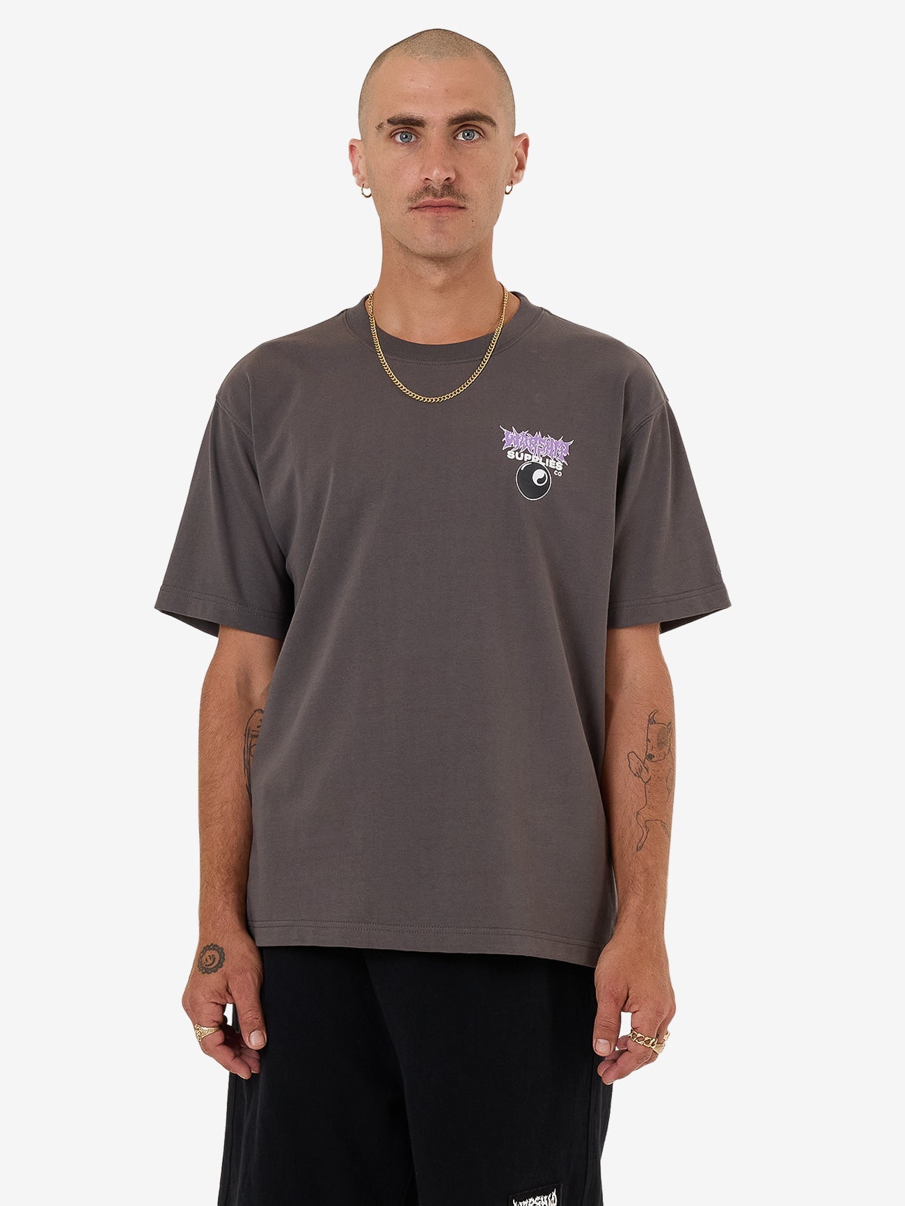 Long Time Tee - Worn Black