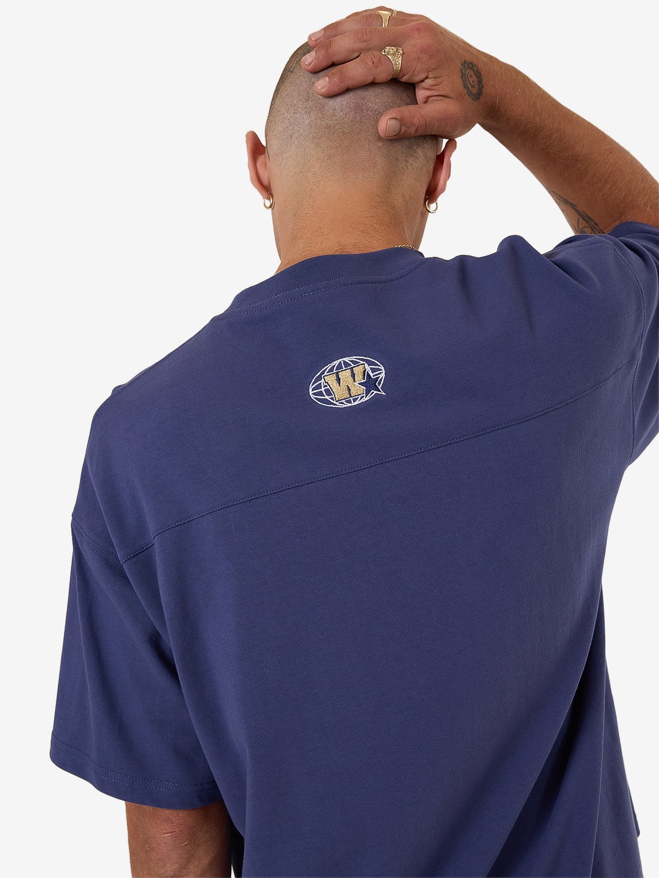 Major League Oversized Tee - Medievil Blue