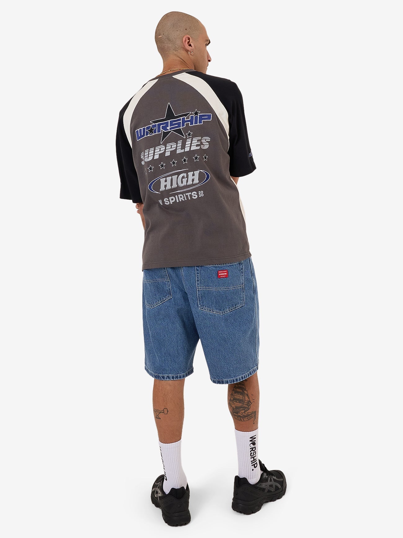 Shooter Oversize Raglan Tee - Zine