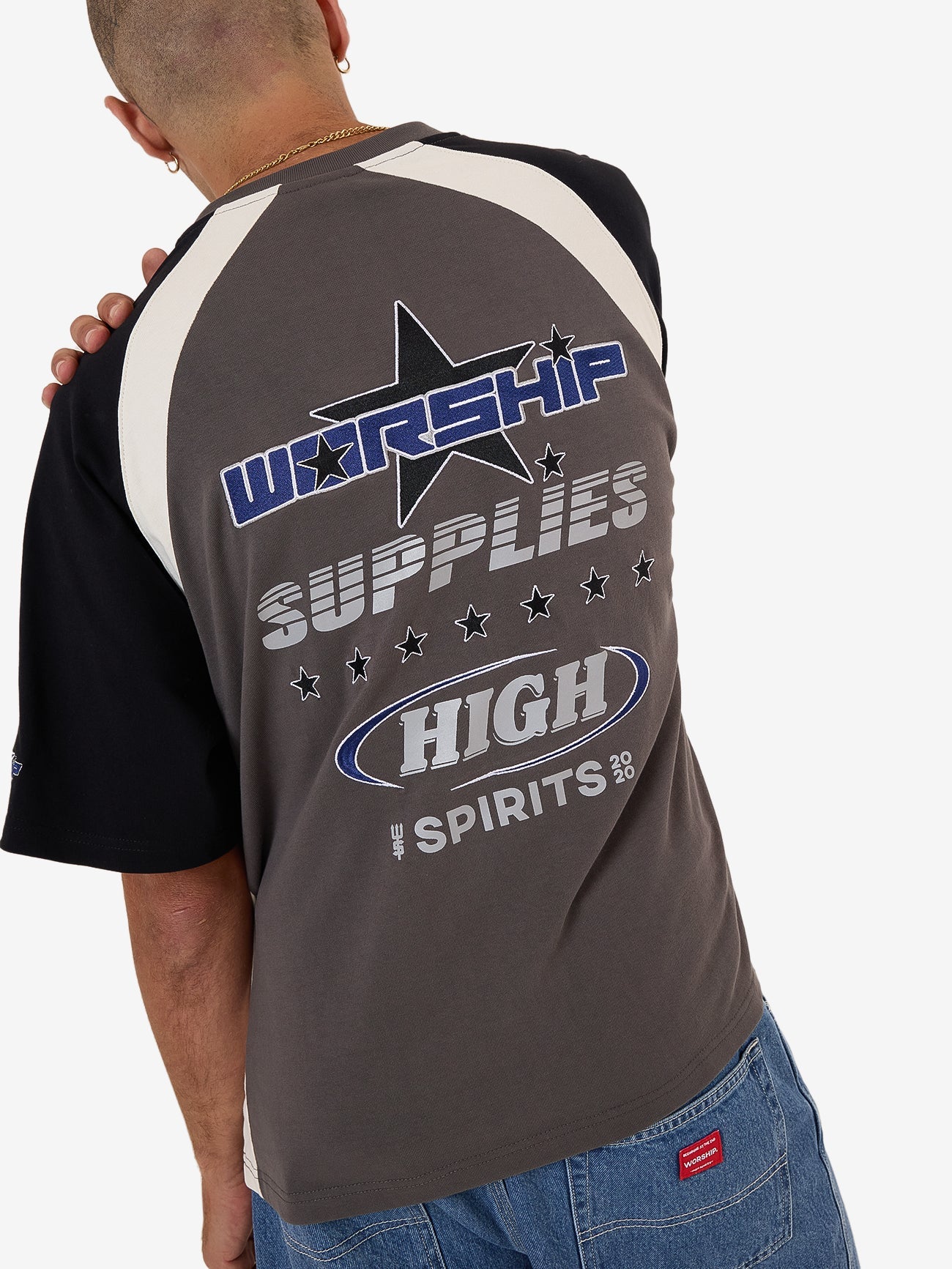 Shooter Oversize Raglan Tee - Zine