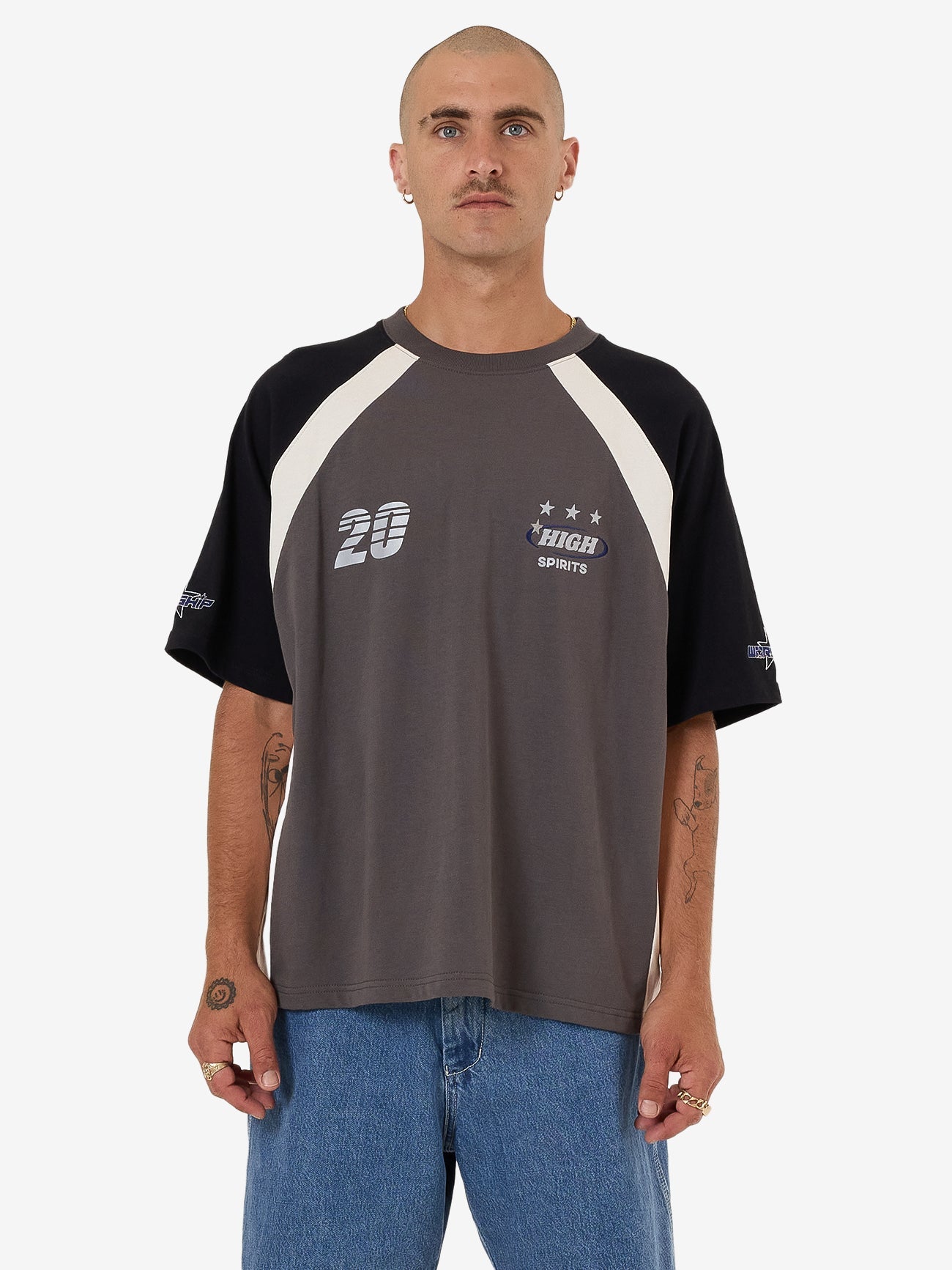 Shooter Oversize Raglan Tee - Zine