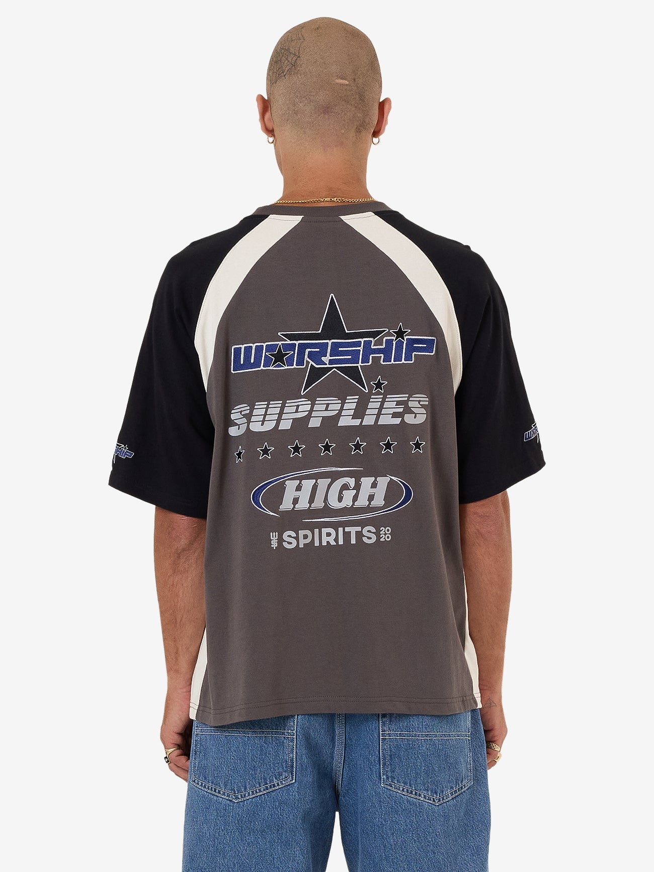 Shooter Oversize Raglan Tee - Zine