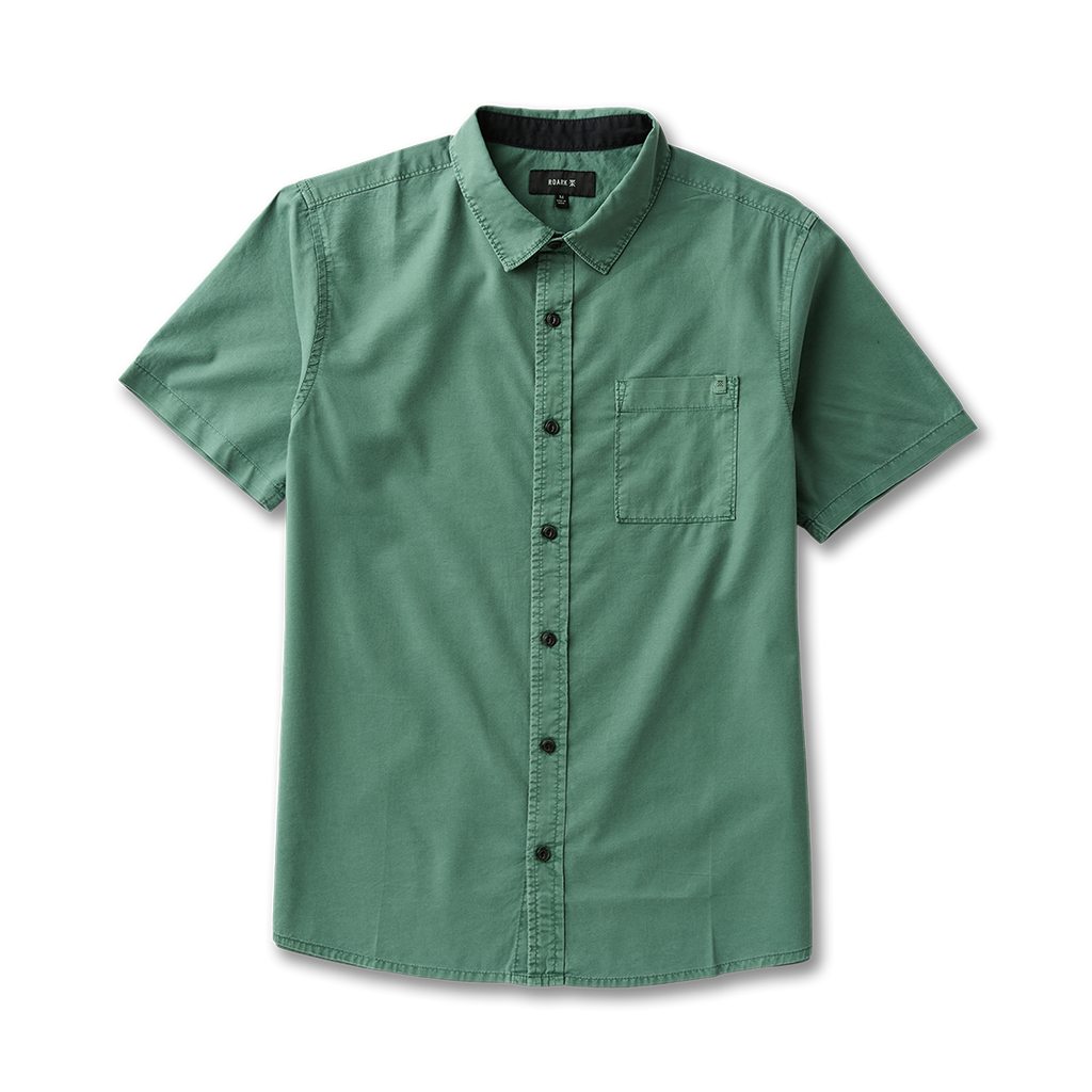 Made To Fade Short Sleeve Button Up Shirt