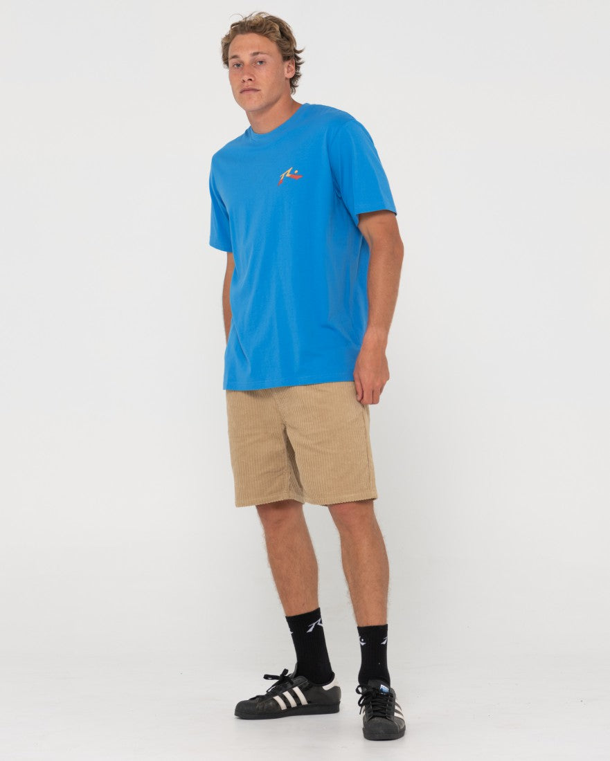 Rifts Elastic Hi Lo Short