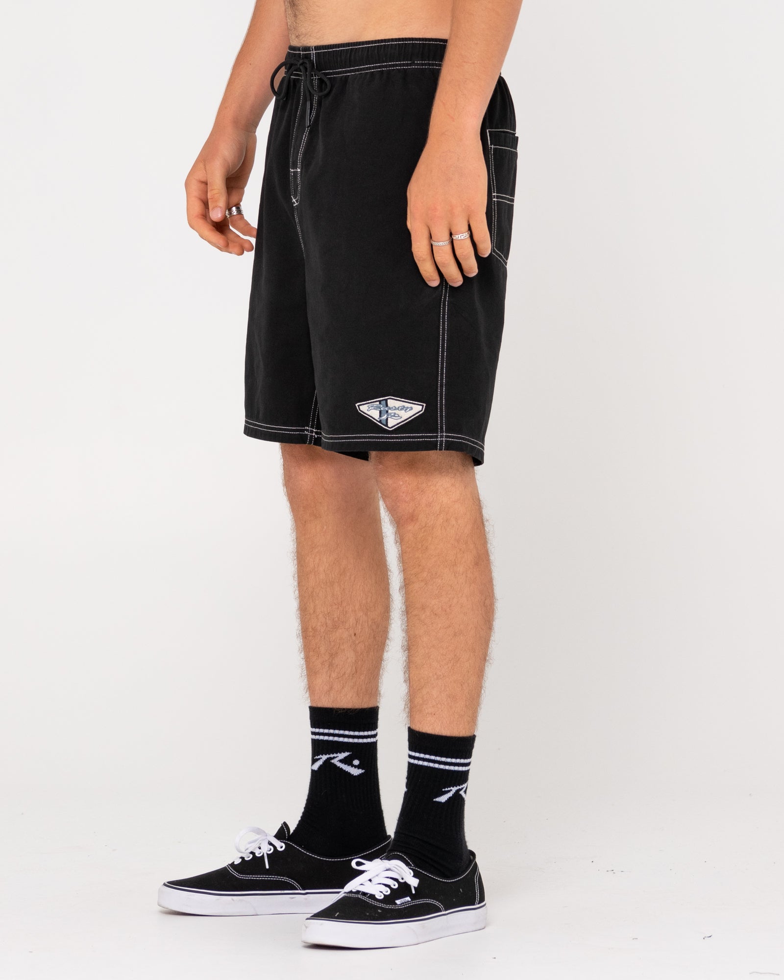 Manila Folder Heritage Elastic Waist Short