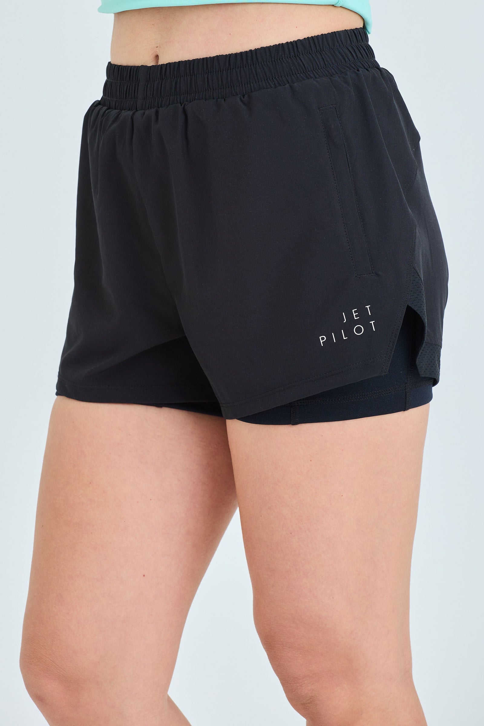 Corp Ladies Elastic Waist Rideshort