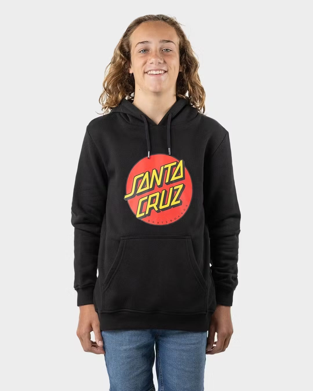 Classic Dot Front Boys Hoodie 