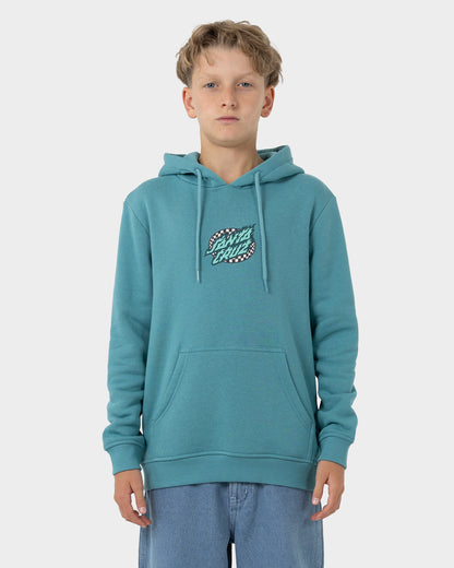 Goal Flame Boys Pullover Hoodie Ocean