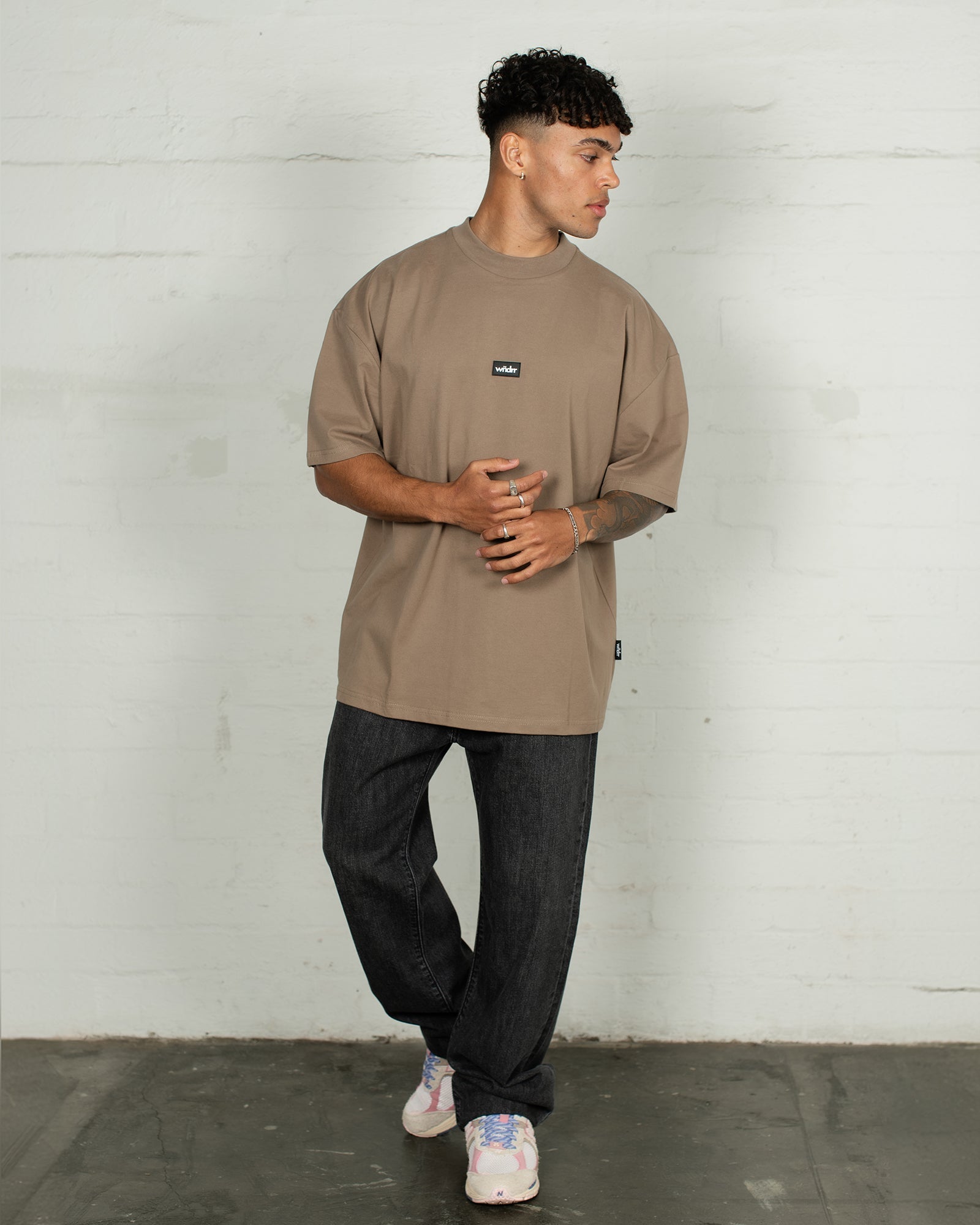 Soho Club Tee - Taupe