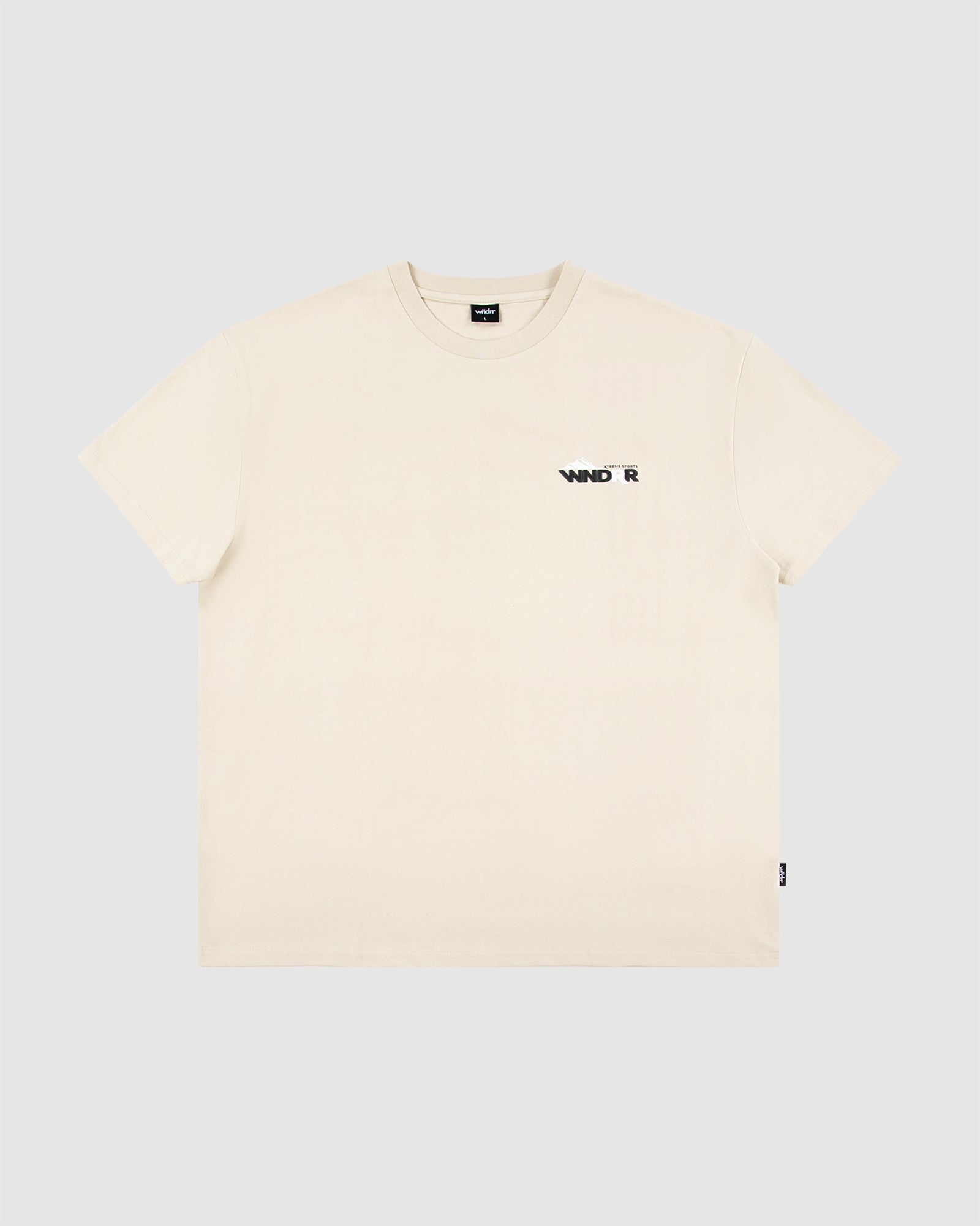 RANGES BOX FIT TEE - TAN