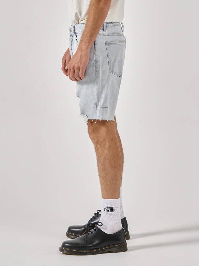 Destroyed Bones Denim Short