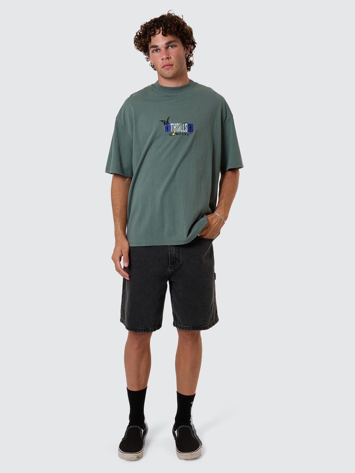 Slacker Denim Shorts