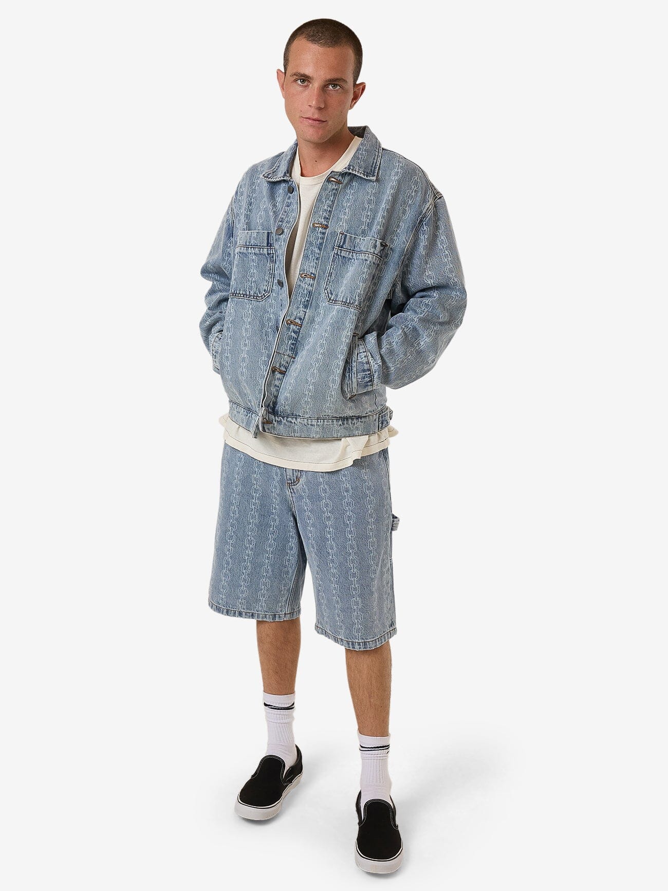 Chain Reaction Big Slacker Denim Short