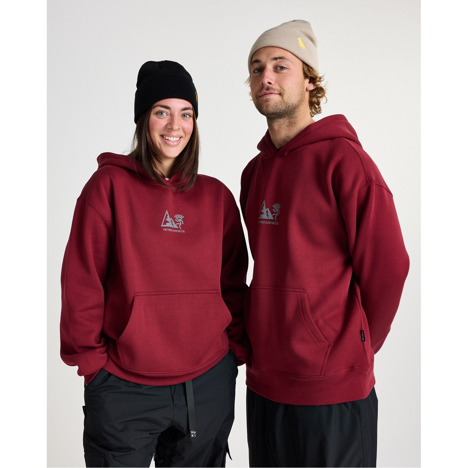 Alpine Hike Club Hoodie Cabernet
