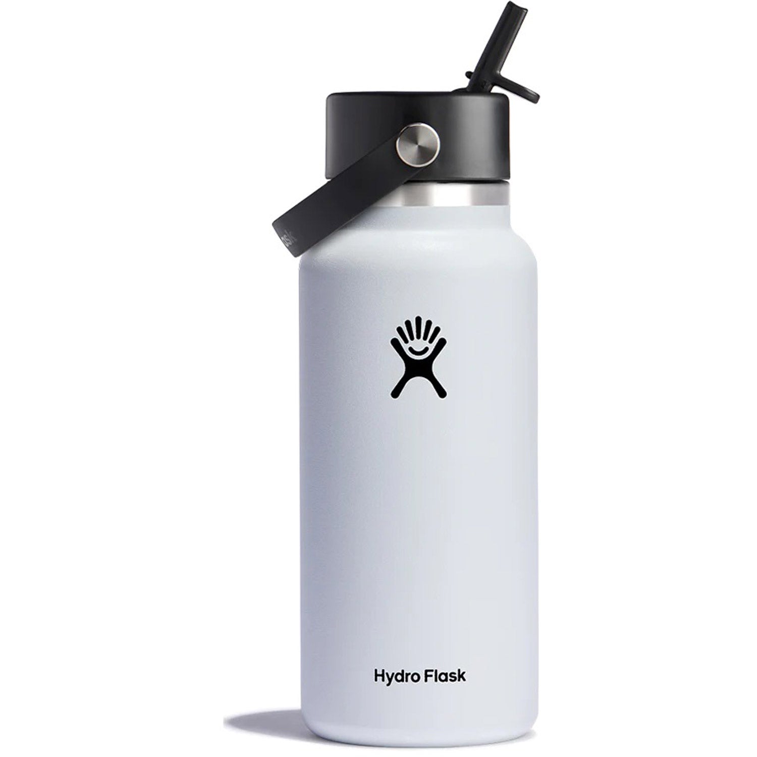 Hydration 32oz Wide Mouth Flex Straw Cap Insulated Water Bottle