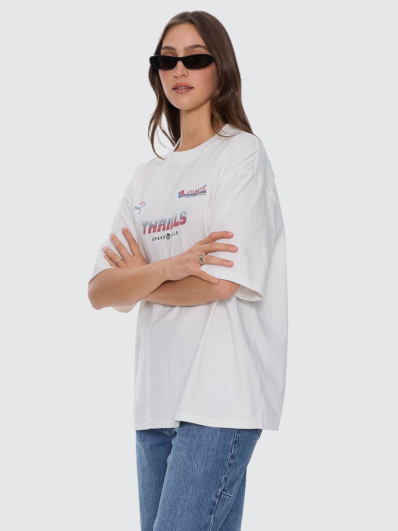 Anarchy In Paradise Oversized Tee