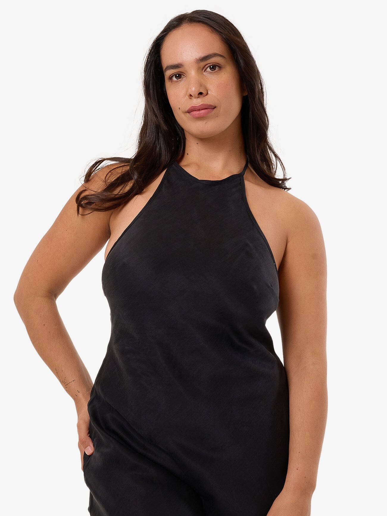 Jett Halter Bias Dress