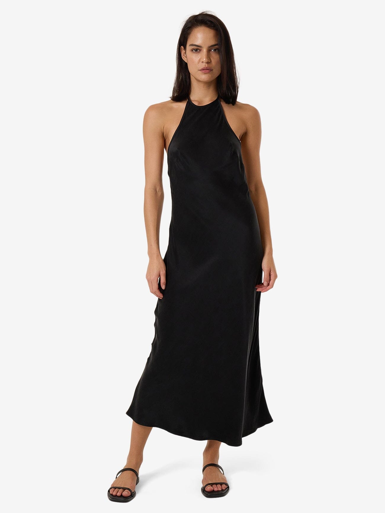 Jett Halter Bias Dress