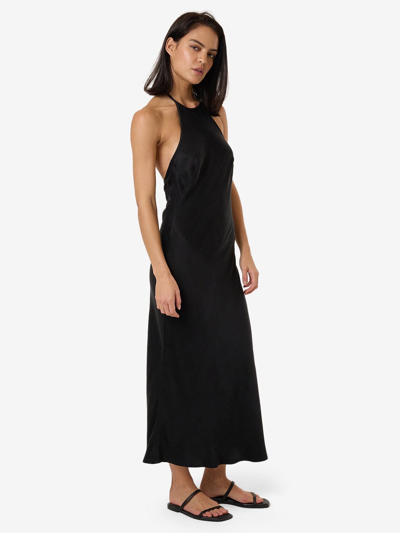 Jett Halter Bias Dress