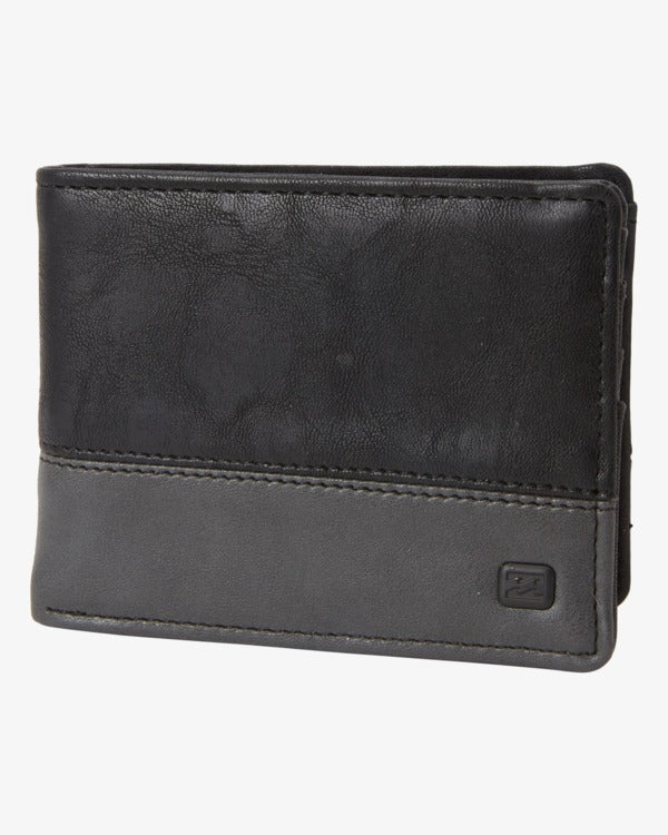 Dimension Faux Leather Bi-Fold Wallet