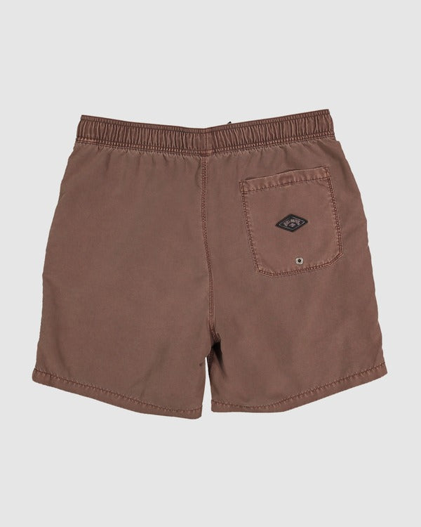 Billabong All Day Overdye Layback Boardshorts Java
