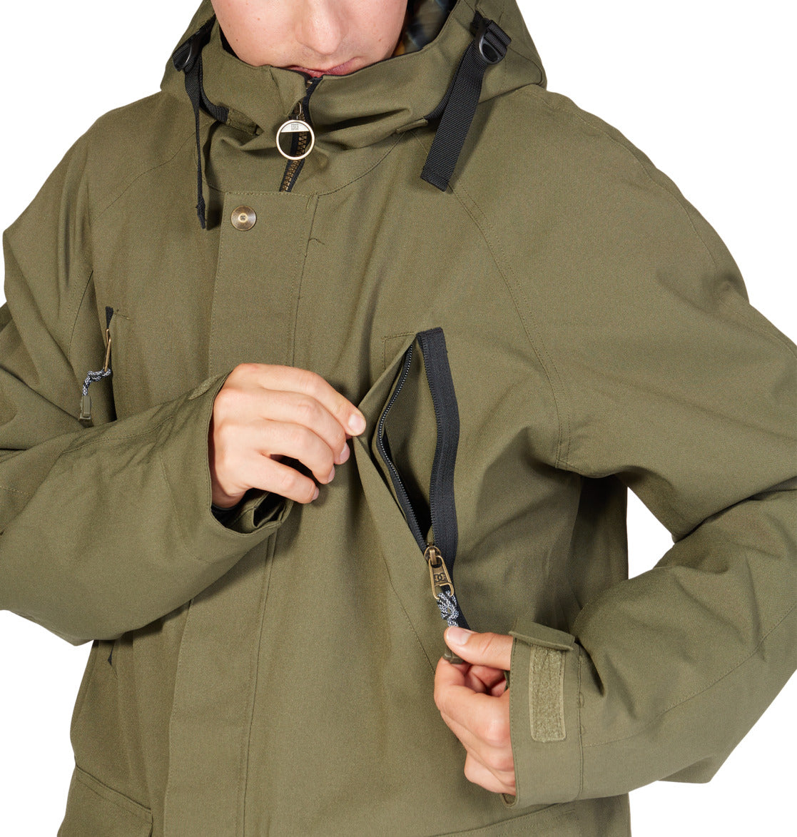 Men's Stealth 15K Insulated Snowboard Parka Jacket