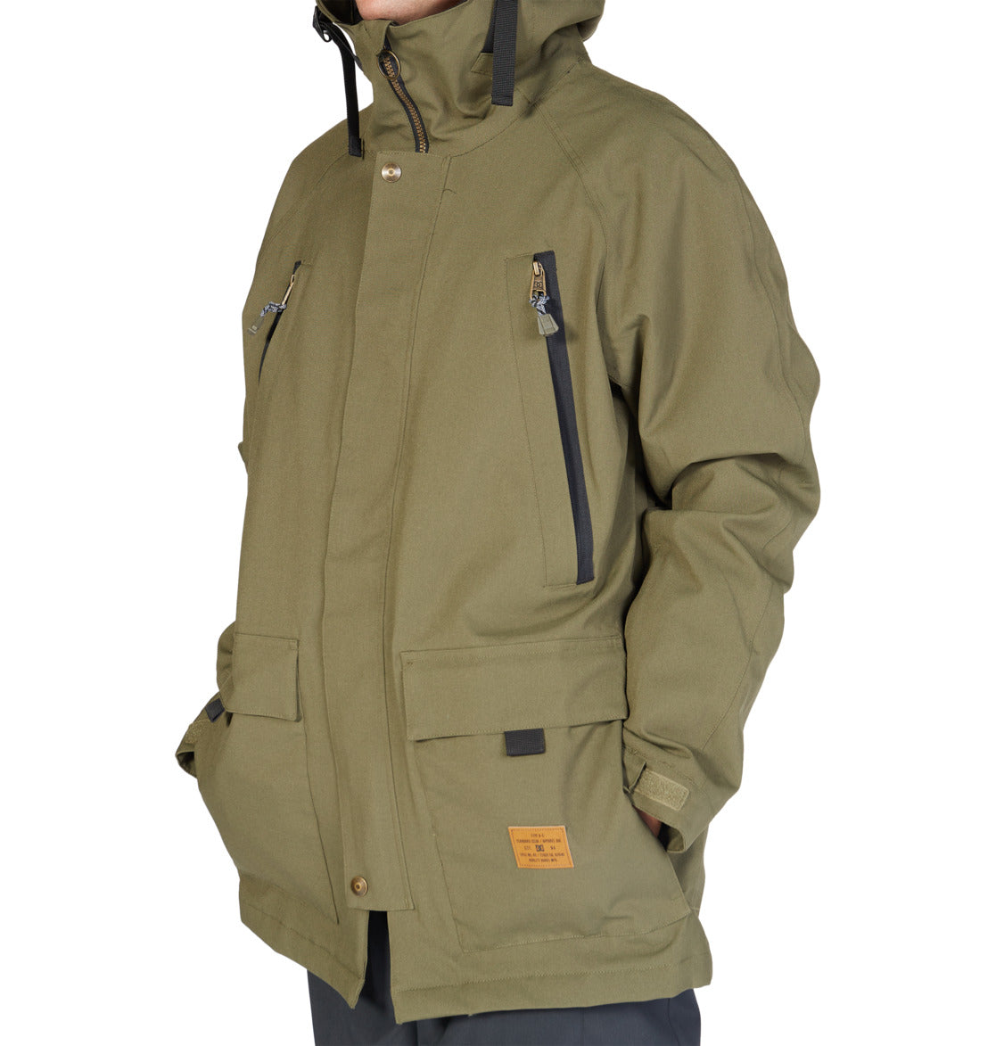 Men's Stealth 15K Insulated Snowboard Parka Jacket