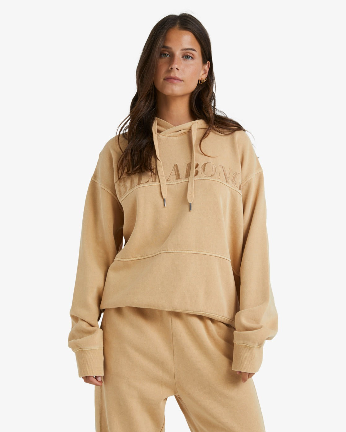 Billabong Baseline Pop Hoodie Soft Sand