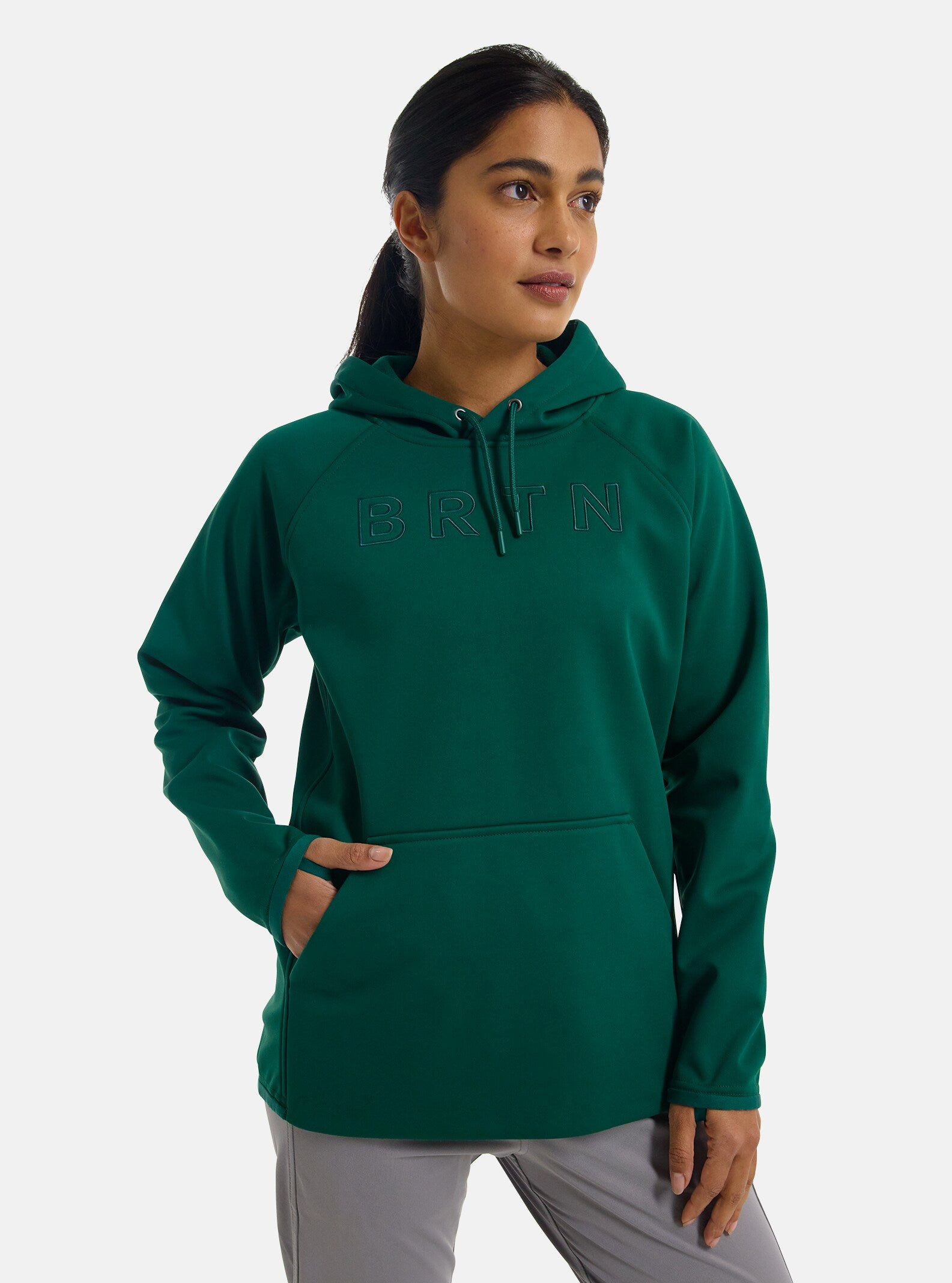 Burton Women's Burton Crown Weatherproof Pullover Fleece Botanical Garden
