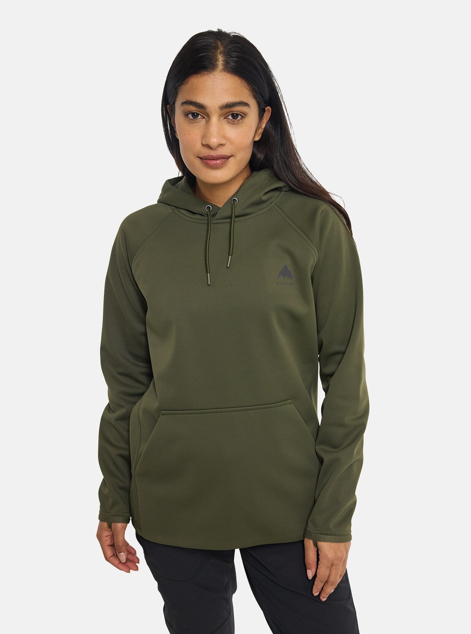Burton Women's Burton Crown Weatherproof Pullover Fleece Forest NIght
