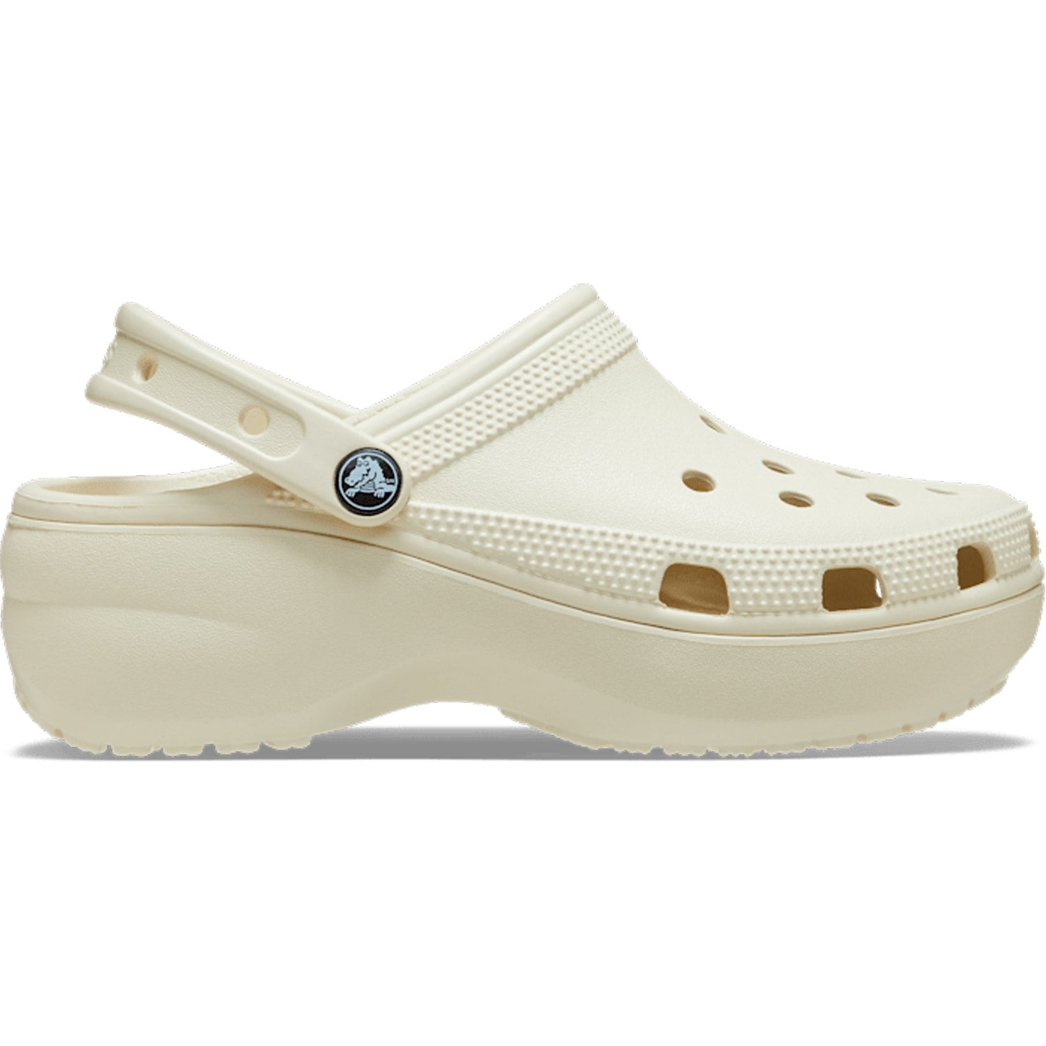 Crocs Women's Classic Platform Clog Bone