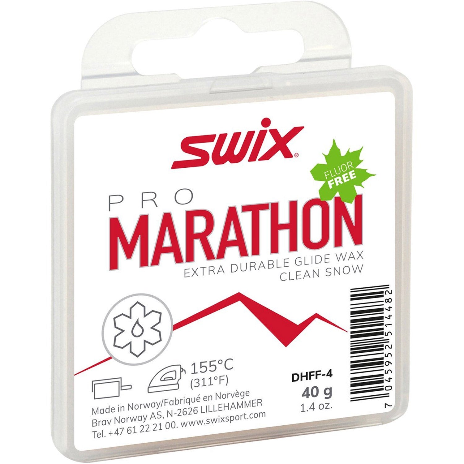 Marathon White Fluor Free Wax 40g DHFF-4