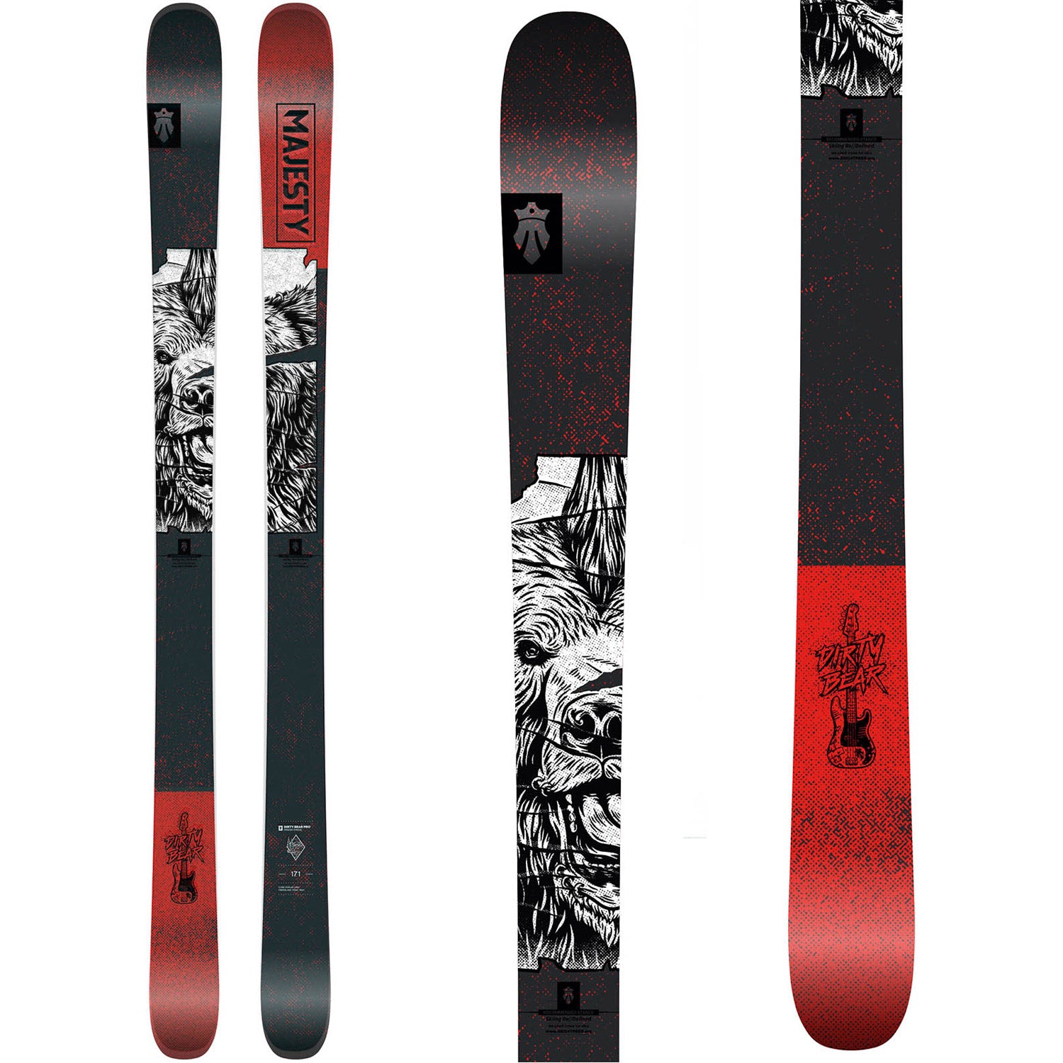 Dirty Bear PRO Skis