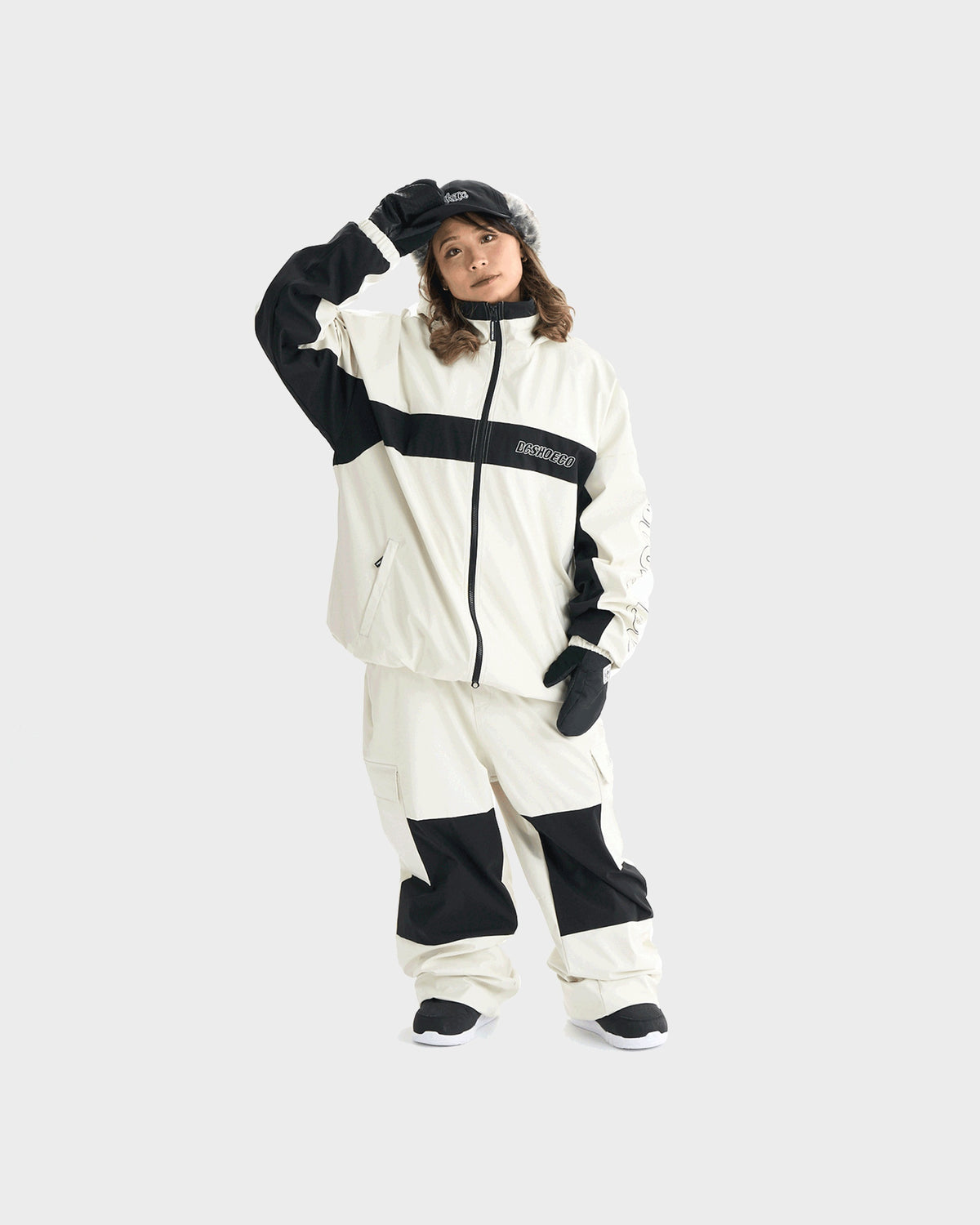 24 DC Snow Stand Zip Jacket