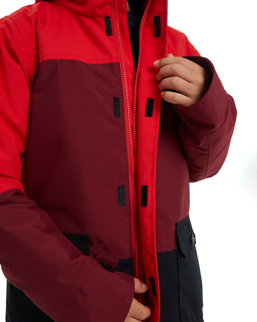 Elude Javi Boys Snow Jacket Bittersweet